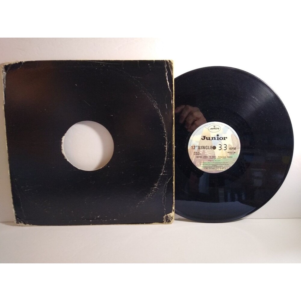 Junior - Mama Used To Say 12" Single Record 1981 Mercury Disco Funk 33 RPM